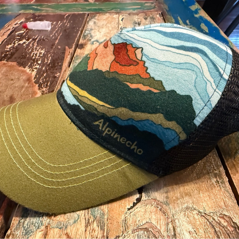 Alpine Echo Mountain Trucker Cap - image 2